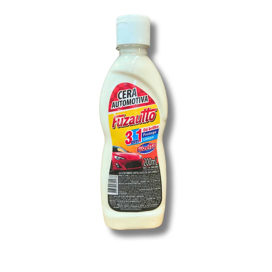 Cera Automotiva Líquida 200ml